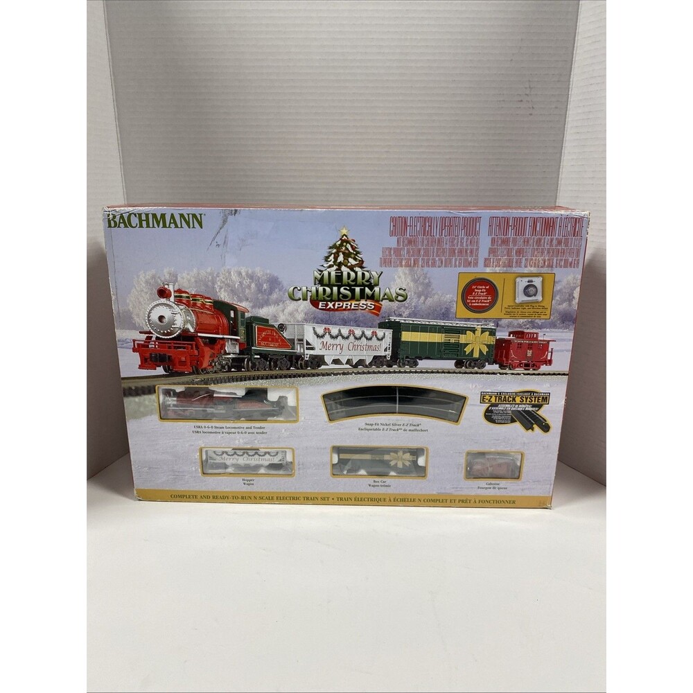 Bachmann Trains Merry Christmas Express Electric Train Set (24027)